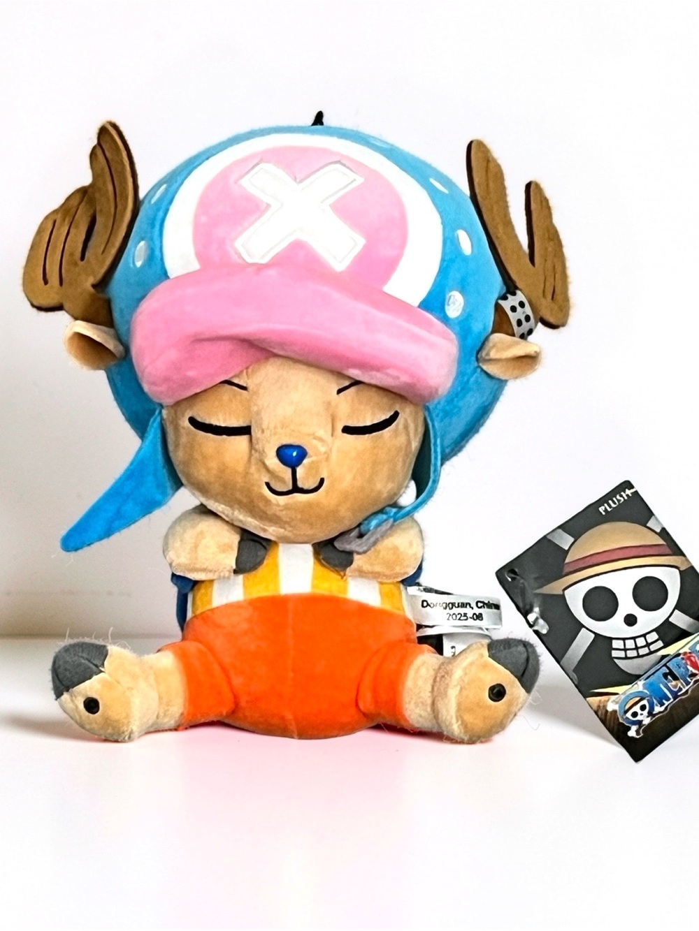 One Piece Tony Tony Chopper Plush 6” Anime Stuffed Animal Blue Pink Hat